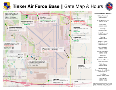 Tinker Gate 营业时间地图